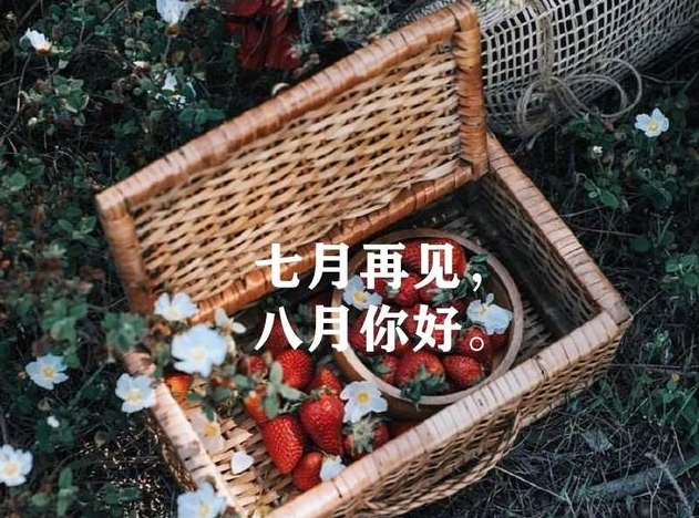 七月再見八月你好經(jīng)典說說 七月再見八月你好經(jīng)典語錄