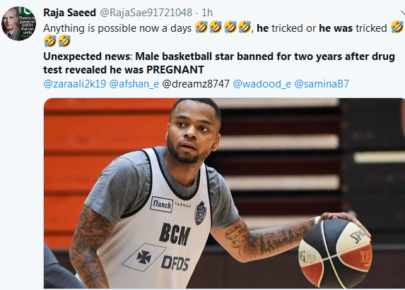 男球員尿檢懷孕是怎么回事 男球員尿檢懷孕的原因