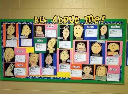 幼兒園秋季開學環創主題圖片 簡單的幼兒園開學墻報主題