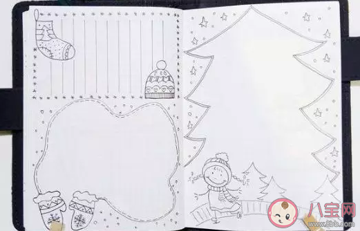 2019立冬手抄報圖片模板 立冬手抄報內容