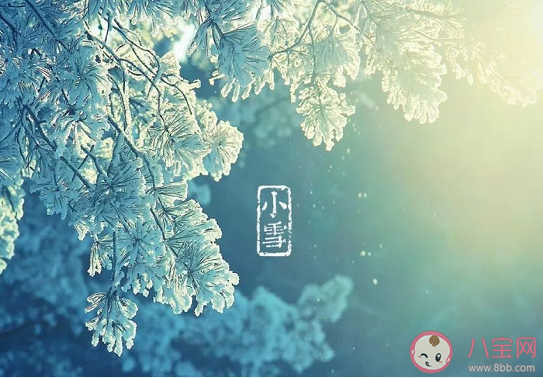 小雪早安朋友圈文案句子配圖 小雪節氣精美祝福語