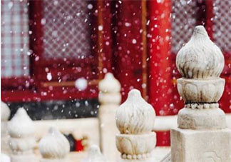 北京故宮雪景心情文案句子 關于北京雪景的朋友圈圖片說說