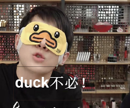 duck不必表情包圖片 duck不必表情包原圖
