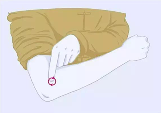 曲池穴位置怎么找 曲池穴準確位置圖解