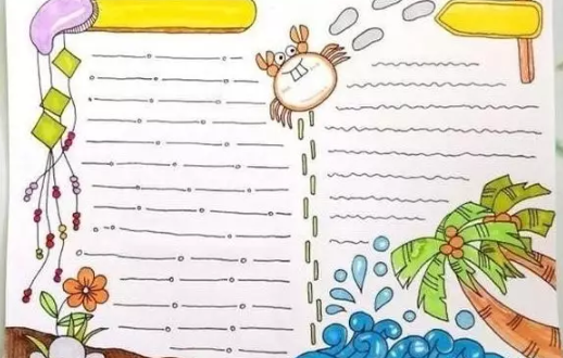 雨水節(jié)氣手抄報大全 簡單的雨水手抄報模板圖片