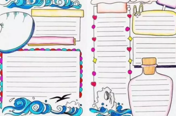 雨水節(jié)氣手抄報大全 簡單的雨水手抄報模板圖片