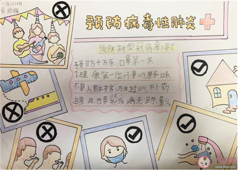 2020向醫護人員逆行者致敬的手抄報圖片  感謝醫護人員逆行者的簡單手抄報模板