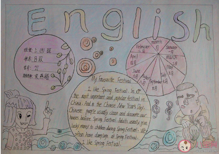 2020愚人節簡單有趣的手抄報圖片 愚人節手抄報圖片模板大全