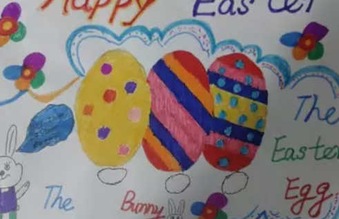 2020復活節手抄報圖片大全 簡單的復活節手抄報模板