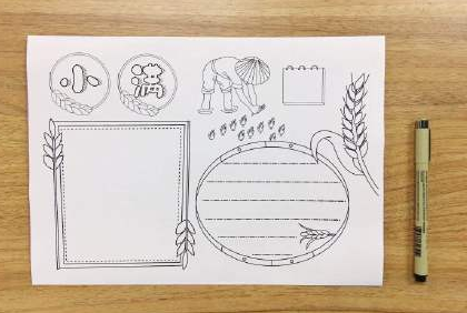 小滿節氣手抄報圖片大全 小滿手抄報最漂亮模板