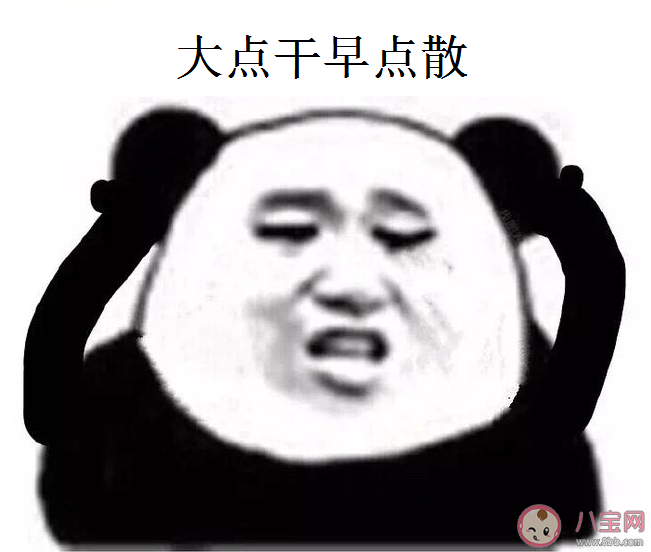 大點干早點散是什么意思什么梗 大點干早點散后一句是什么
