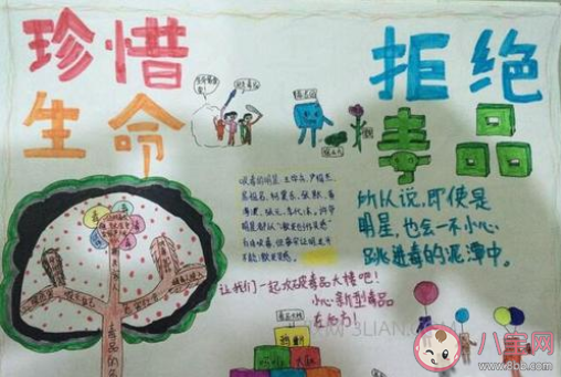 6.26國際禁毒日手抄報簡單有意義圖片 6.26國際禁毒日手抄報圖片內(nèi)容大全