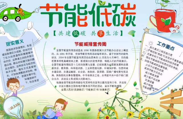 2020全國低碳日手抄報圖片 全國低碳日手抄報內容 2020全國低碳日手抄報圖片 全國低碳日手抄報內容