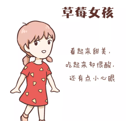 當代水果系女孩圖鑒 水果女孩的性格特征
