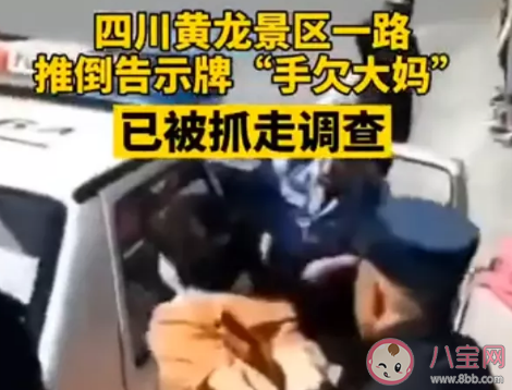 女游客無故推倒景區設施怎么回事 破壞景區處罰方式是什么