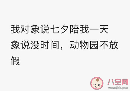 我對象說七夕陪我一天什么梗 我對象說七夕陪我一天下一句 我對象說七夕陪我一天什么梗 我對象說七夕陪我一天下一句