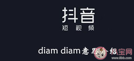 diam diam是什么意思什么梗 diam diam梗的出處是什么 diam diam是什么意思什么梗 diam diam梗的出處是什么