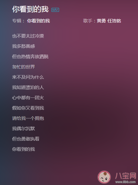 抖音背背背背背起了行囊是什么歌 《你看到的我》完整版歌詞分享