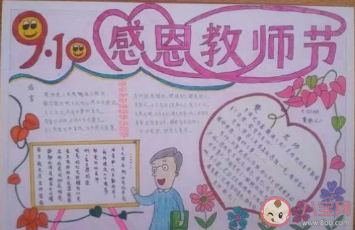 2020教師節手抄報圖片內容大全最新 2020教師節手抄報怎么做