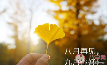 九月你好的唯美句子文案 九月請對我好一點經典說說