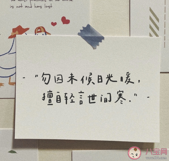 可以做文案的明星金句盤點 明星金句文案分享