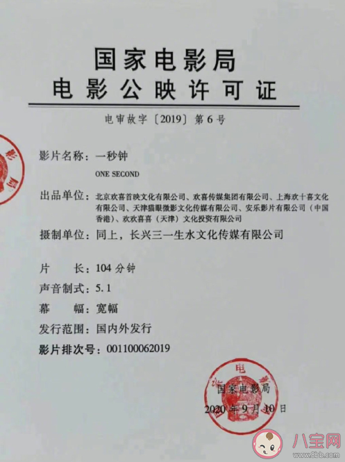 張藝謀《一秒鐘》講述什么故事 《一秒鐘》故事情節簡介