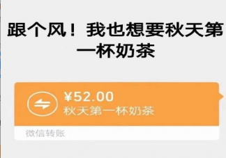 秋天的第一杯奶茶是什么梗 秋天的第一杯奶茶梗知識科普