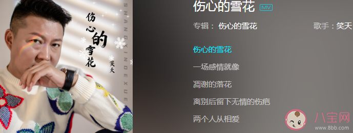 抖音一場(chǎng)感情就像凋謝的落花是什么歌 《傷心的雪花》完整版歌詞在線試聽