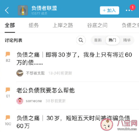 負債者聯盟是什么意思什么梗 負債者聯盟梗的出處來源是什么