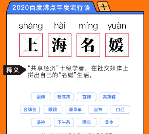 2020百度沸點年度流行語盤點 2020十大網絡熱詞排名介紹