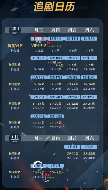 《功夫戰(zhàn)警》追劇日歷 功夫戰(zhàn)警更新時間表