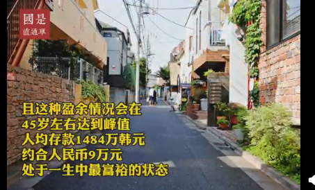 韓國人為什么45歲最有錢 為什么16歲欠債最多