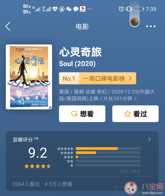《心靈奇旅》好看嗎 《心靈奇旅》影評觀后感