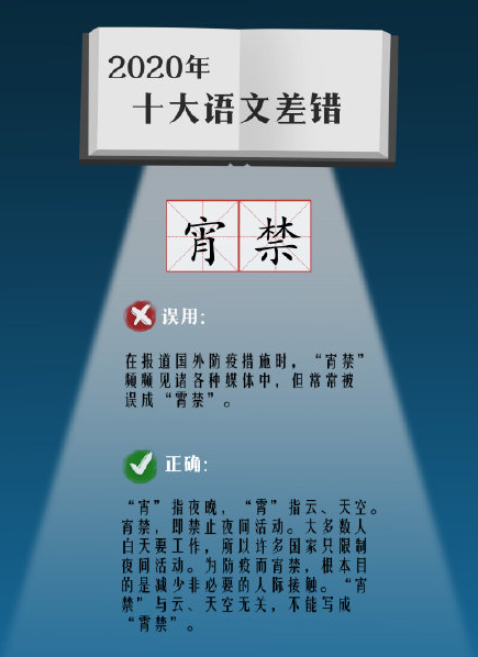 2020十大語文差錯是什么 十大語文差錯主要內容解析