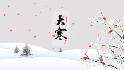 2021大寒節氣創意海報文案 各品牌大寒借勢海報大全