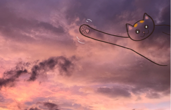 姑娘堅持590天每天畫一朵云怎么回事 畫的云圖案大全