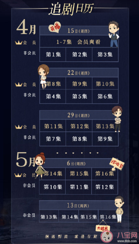 《他在逆光中告白》追劇日歷 《他在逆光中告白》每周幾更新