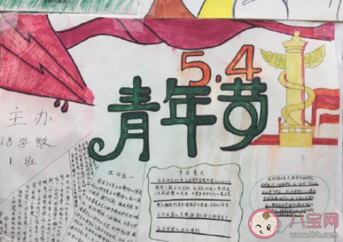 2021五四青年節手抄報內容圖片有意義 2021五四青年節手抄報素材模板大全