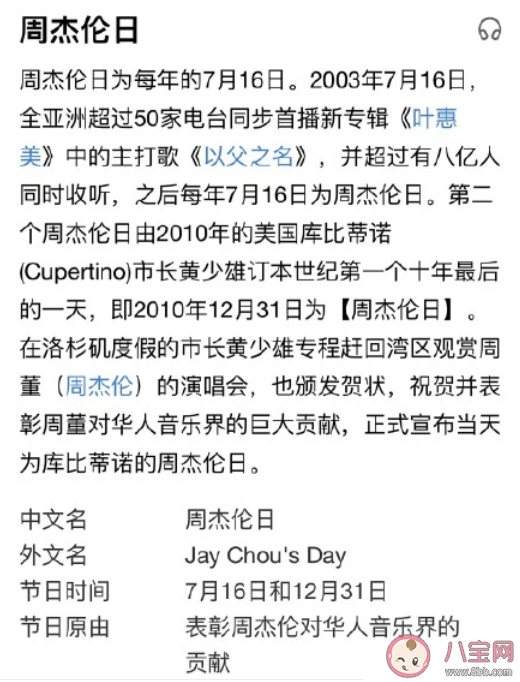 716為什么被稱為周杰倫日 《以父之名》成就有多高 716為什么被稱為周杰倫日 《以父之名》成就有多高