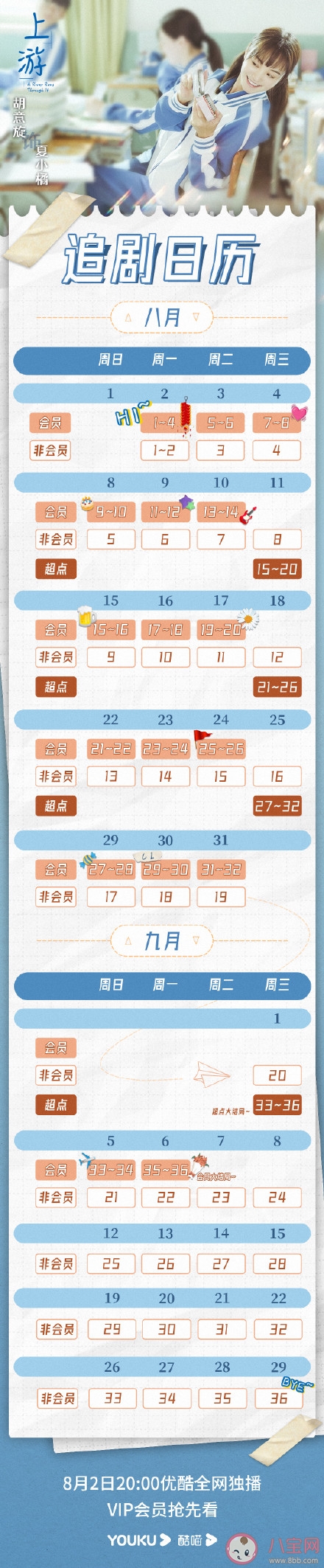 《上游》追劇日歷 《上游》超前點播幾號開始