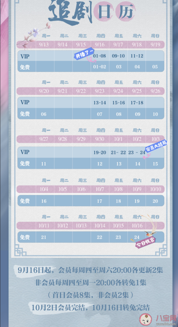 《公子傾城》追劇日歷 《公子傾城》原著小說結局是什么 《公子傾城》追劇日歷 《公子傾城》原著小說結局是什么