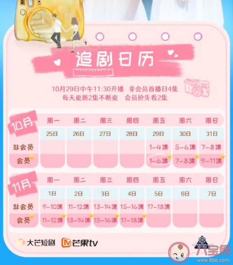 網劇《為你千千萬萬遍》追劇日歷 《為你千千萬萬遍》追劇時間表