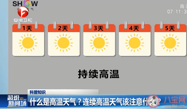 連續高溫天氣該注意什么 高溫天氣對人有什么影響