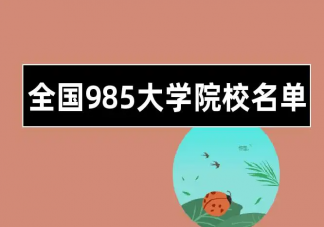 末流985和上流211怎么選 選大學要看哪些方面