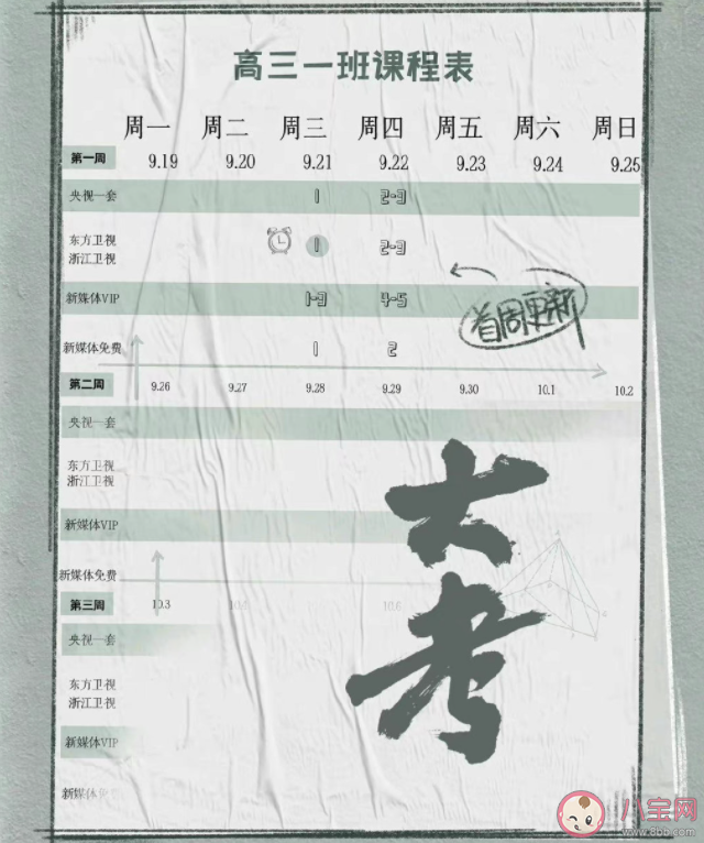 《大考》追劇日歷 《大考》劇情介紹