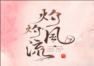 《灼灼風流》根據什么小說改編的 《灼灼風流》各人物角色介紹